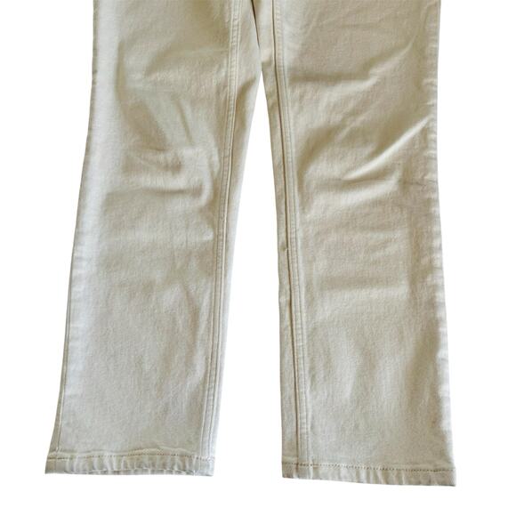 Everlane The Original Cheeky Jeans Beige Speckled Organic Cotton Size 28 Regular - Picture 6 of 8